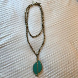 NWT Paige Novick Sadie Turquoise Pendant Necklace